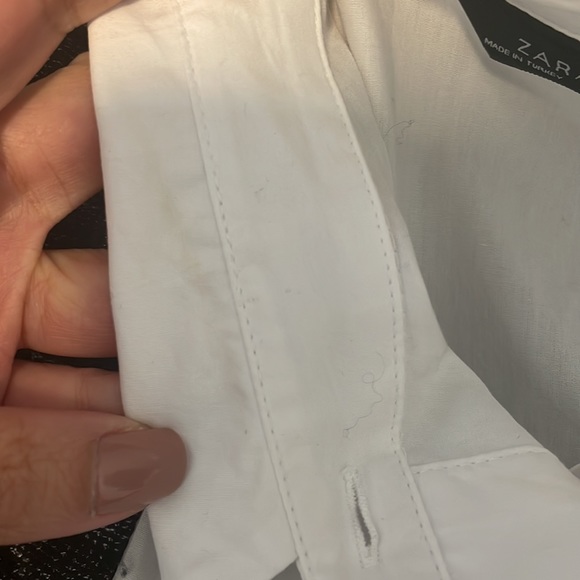 Zara Pinafore Shirt Dress - Picture 5 of 5